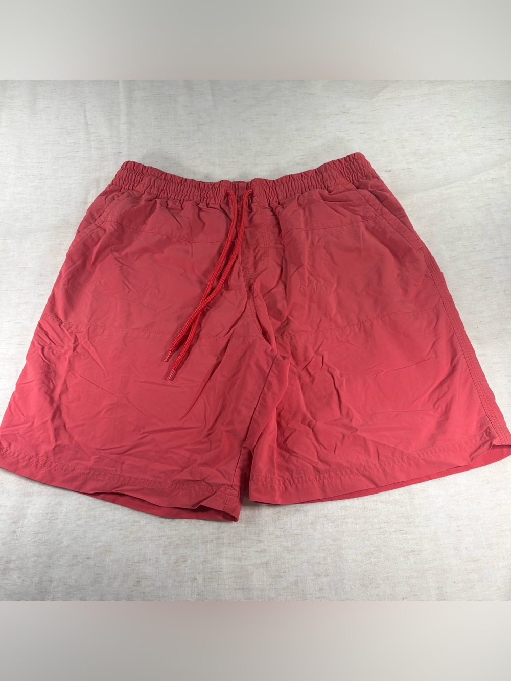 Columbia Sportswear Bright Coral Drawstring Swim Shorts